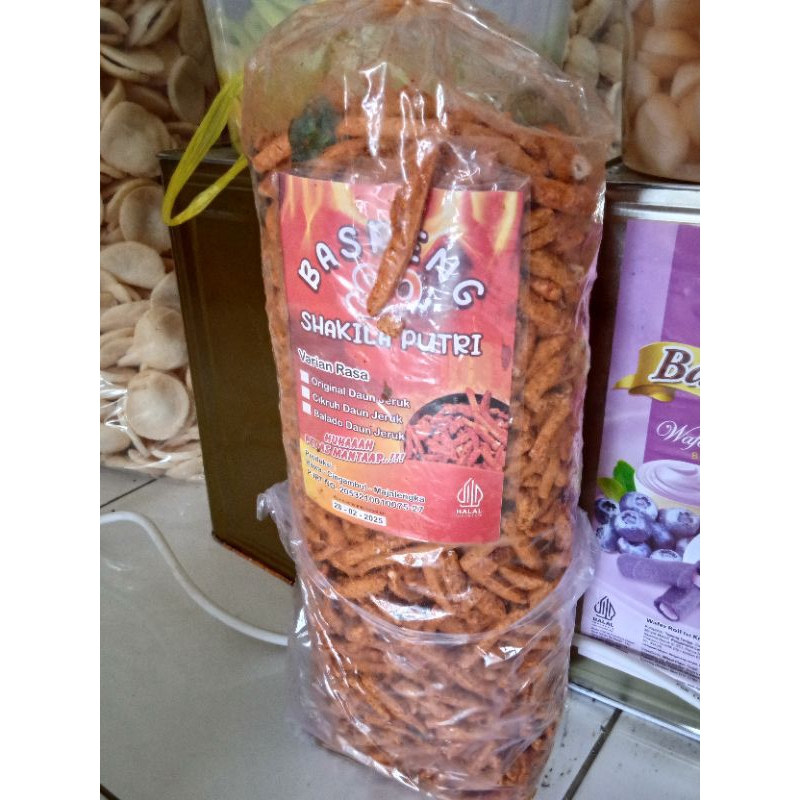 

BASRENG SP PEDAS DAUN JERUK 2KG