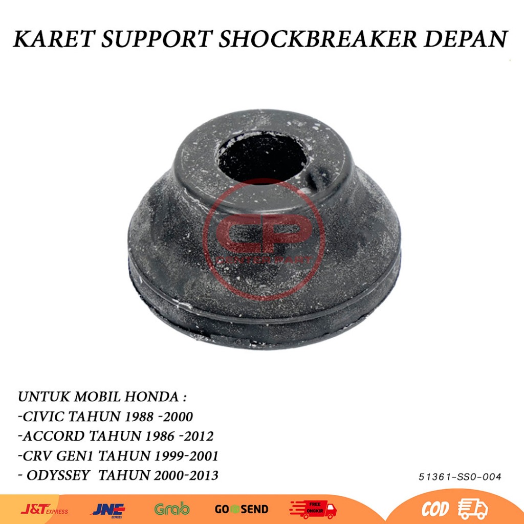 karet support shock breaker bantalan shockbreaker civic nouva nova lx grand genio estilo ferio accor