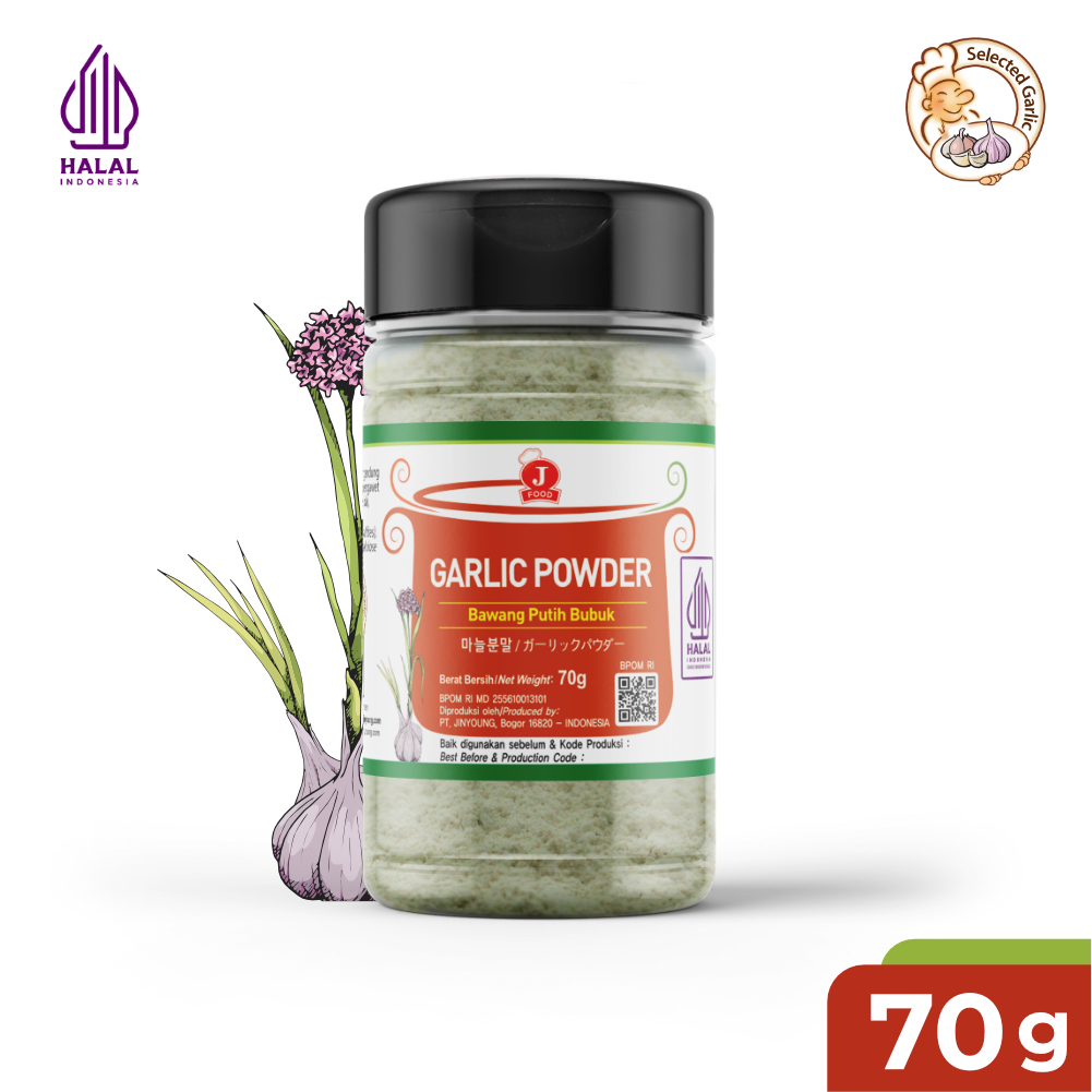 

J FOOD Garlic Powder (Bawang Putih Bubuk) 70 gr