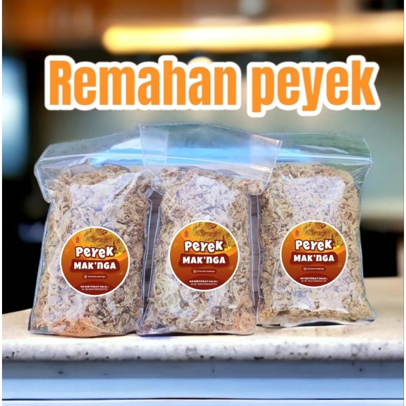 

REMAHAN PEYEK/KREMESAN VIRAL/KREMESAN ENAK/PEYEK KREMESAN/CEMILAN ENAK/KRISPI/KULINER DAERAH/TOPPING BERLIMPAH/KEMASAN BESAR/KREMESAN PREMIUM/TEMEN MAKAN NASI/TEMEN LAUK/CEMILAN MURAH/PELUANG USAHA/KREMESAN SULTAN/HARGA MERAKYAT/KERATON/BANGKA/UMKM