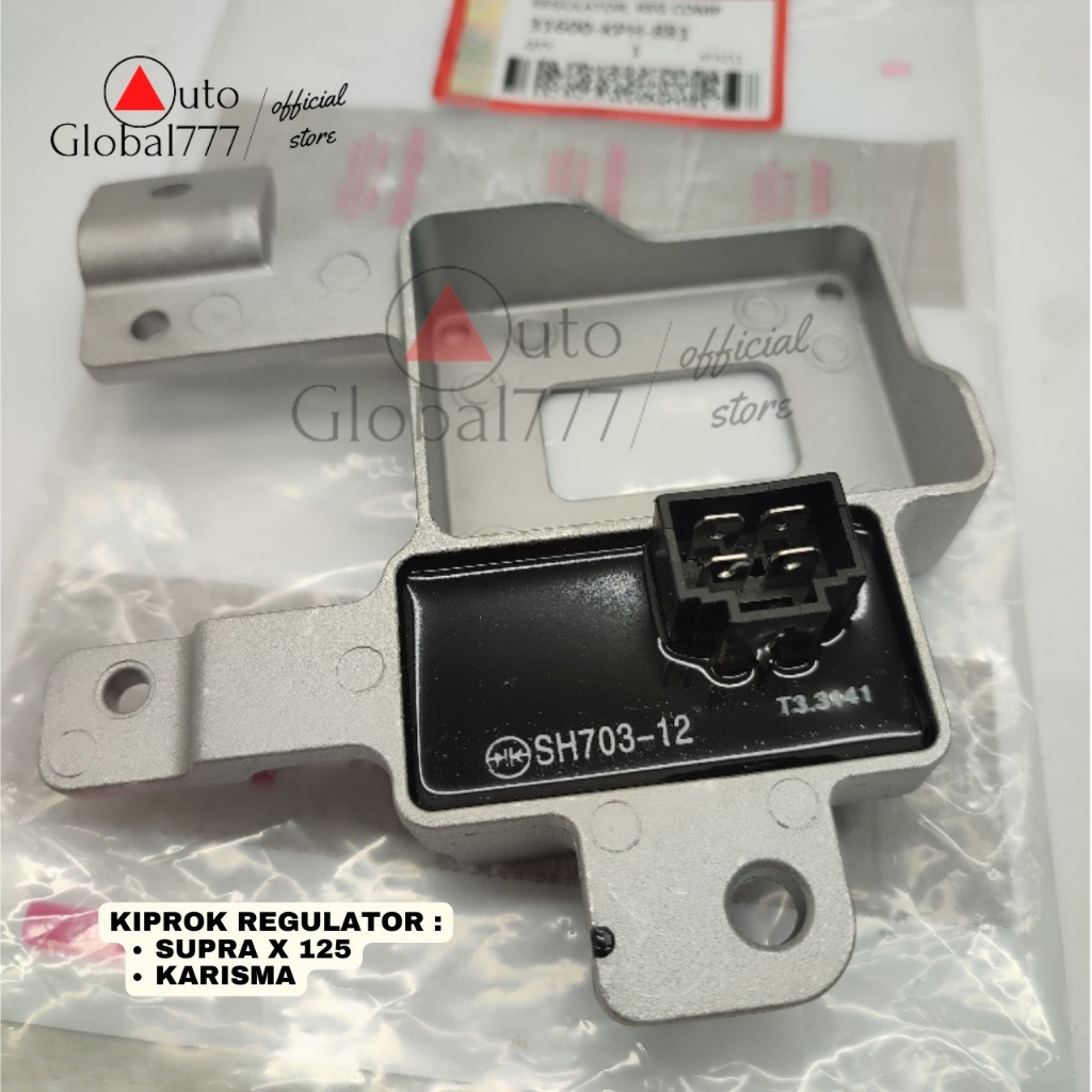 Kiprok Supra x 125 Original Ahm Kiprok Regulator Karisma Honda