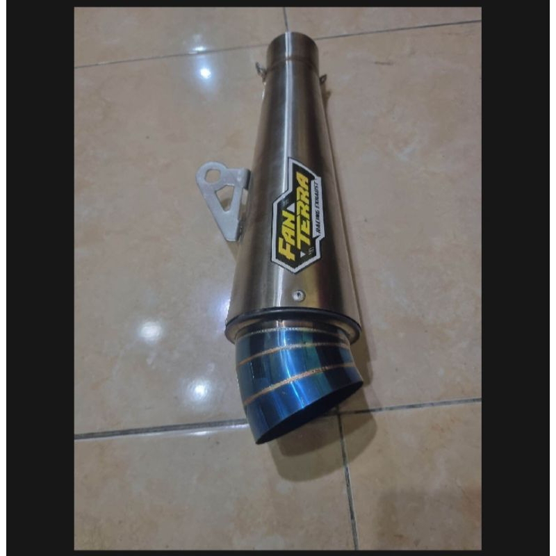 SLINCER KNALPOT FANTERA CORONG BLUE SUARA NGKER NGKER