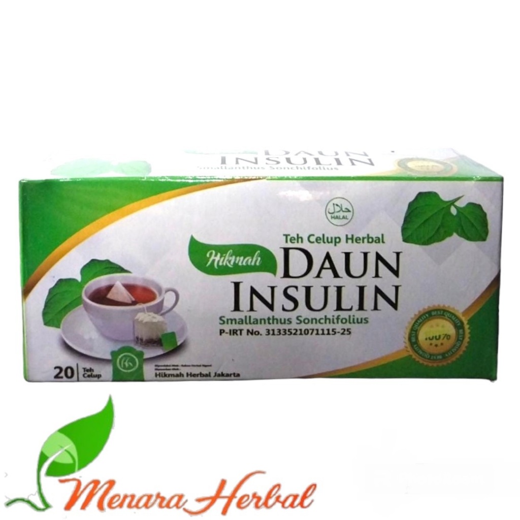 

Teh Celup Insulin Hikmah Obat Diabet Diabetes Gula Daun