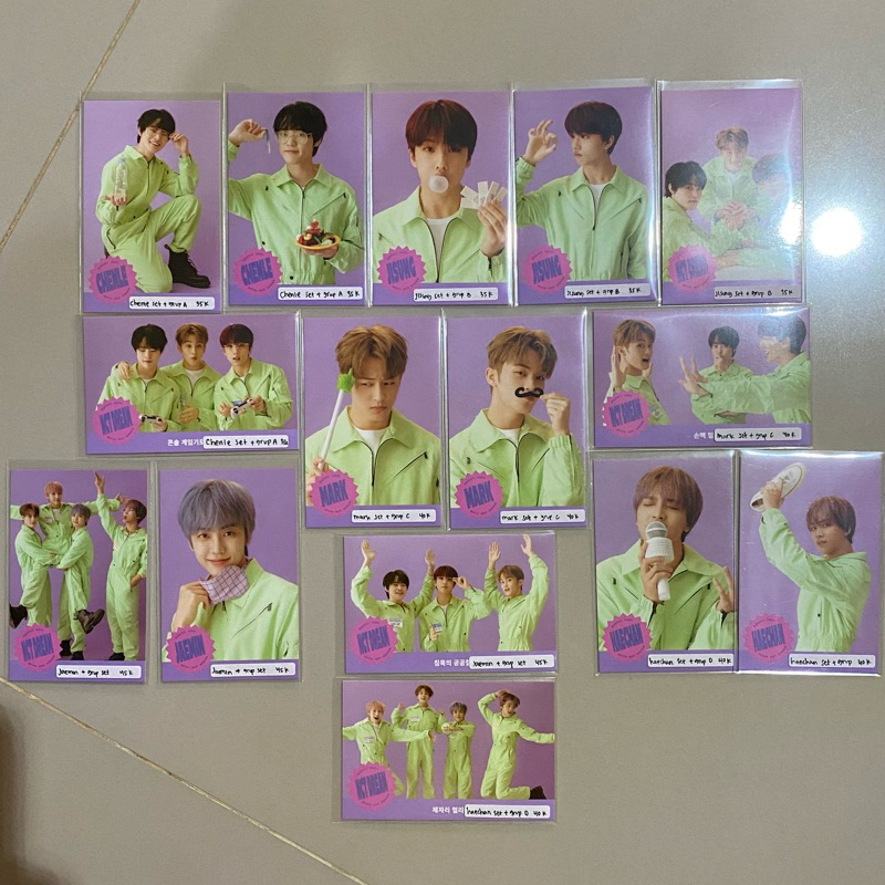 NCT DREAM PARTY GAME CARD SET haechan mark jaemin jisung jeno chenle renjun