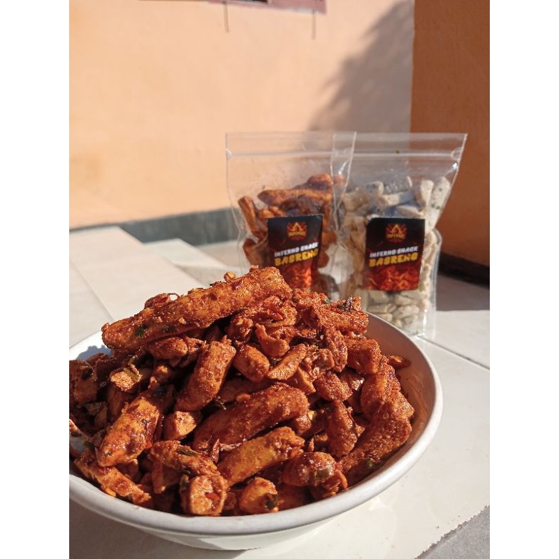 

BASRENG VIRAL 250GR / BASRENG PEDAS JERUK /BASRENG BUMBU MELIMPAH/BASRENG ORIGINAL
