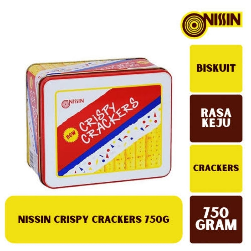 

Nissin Crispy Crackers Kaleng 750gr