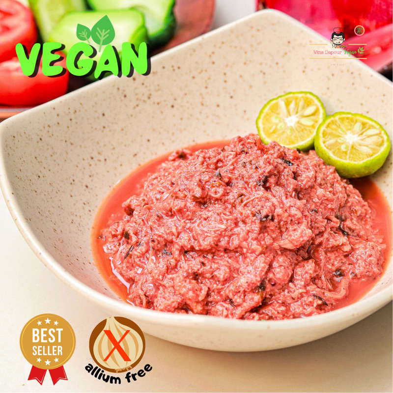 

Vinsdapourvegan - Hakoi / Kecalok / Calok Vegan Homemade Frozen Food Bahan Beku Allium Free Vegetarian Plant-Based Friendly 200gr