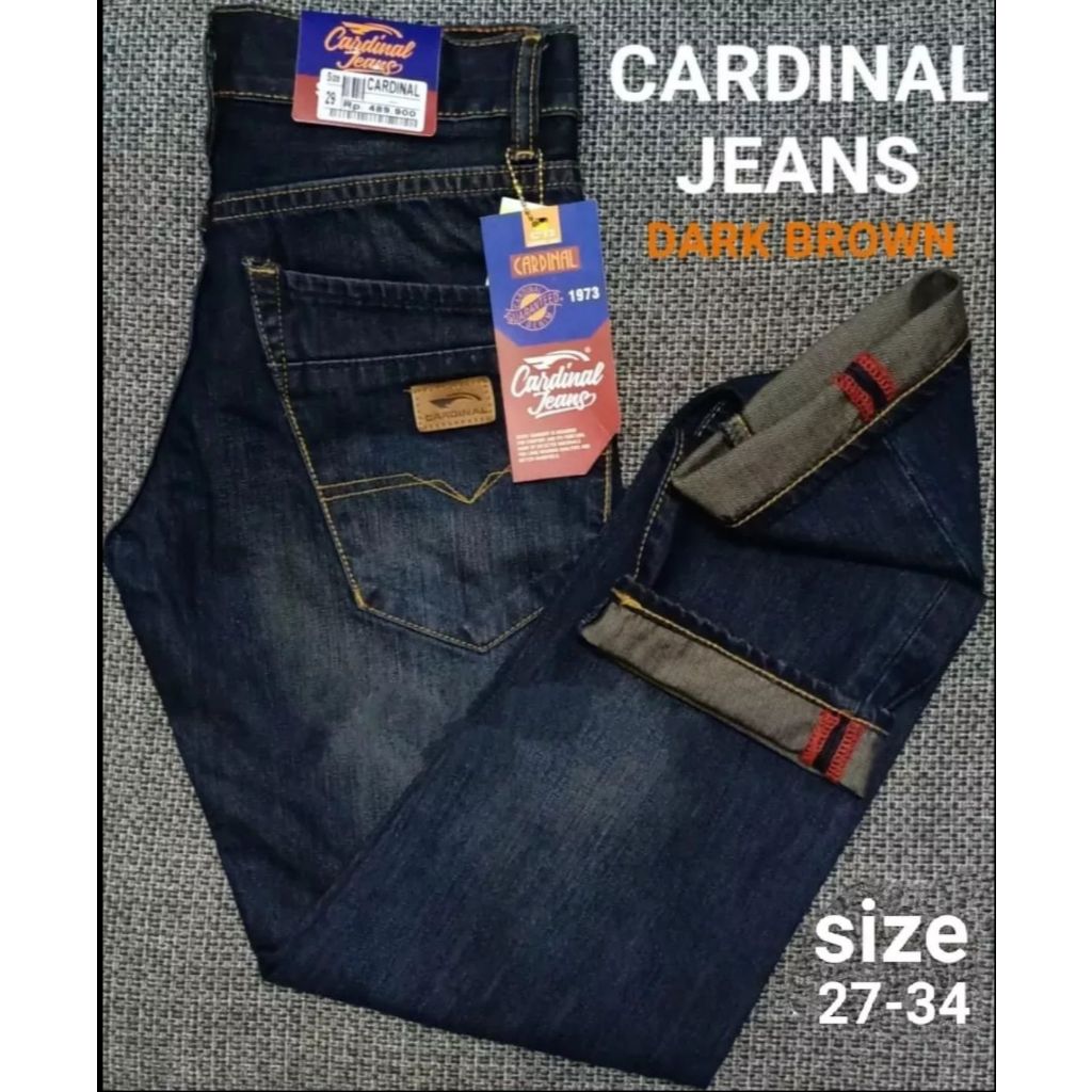 Celana jeans panjang CARDINAL original //Celana jeans pria //celana jeans panjang cardinal standar