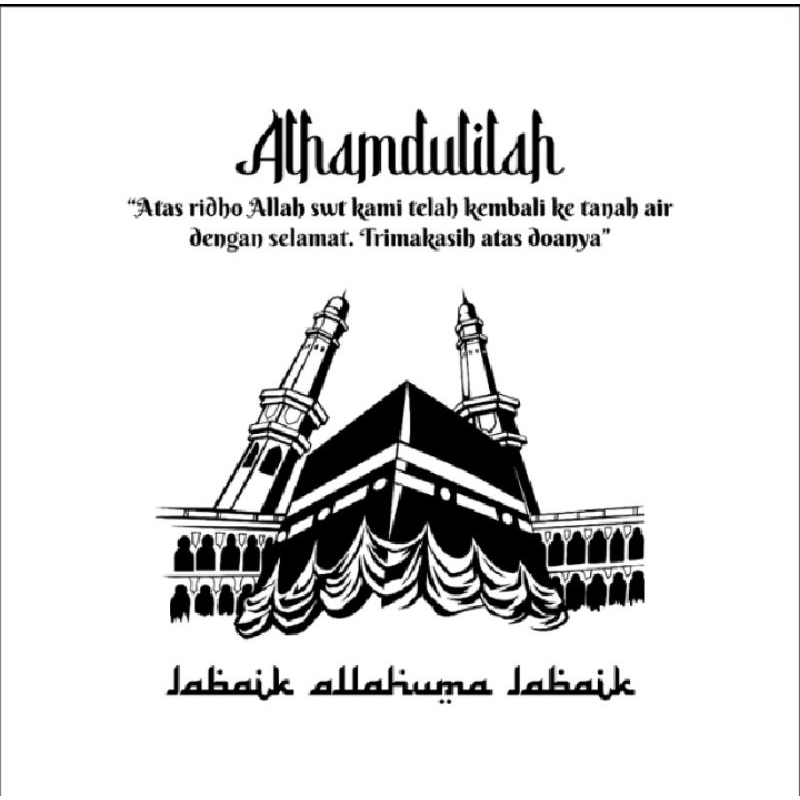 

tas plastik oleh-oleh umroh/haji 50pcs