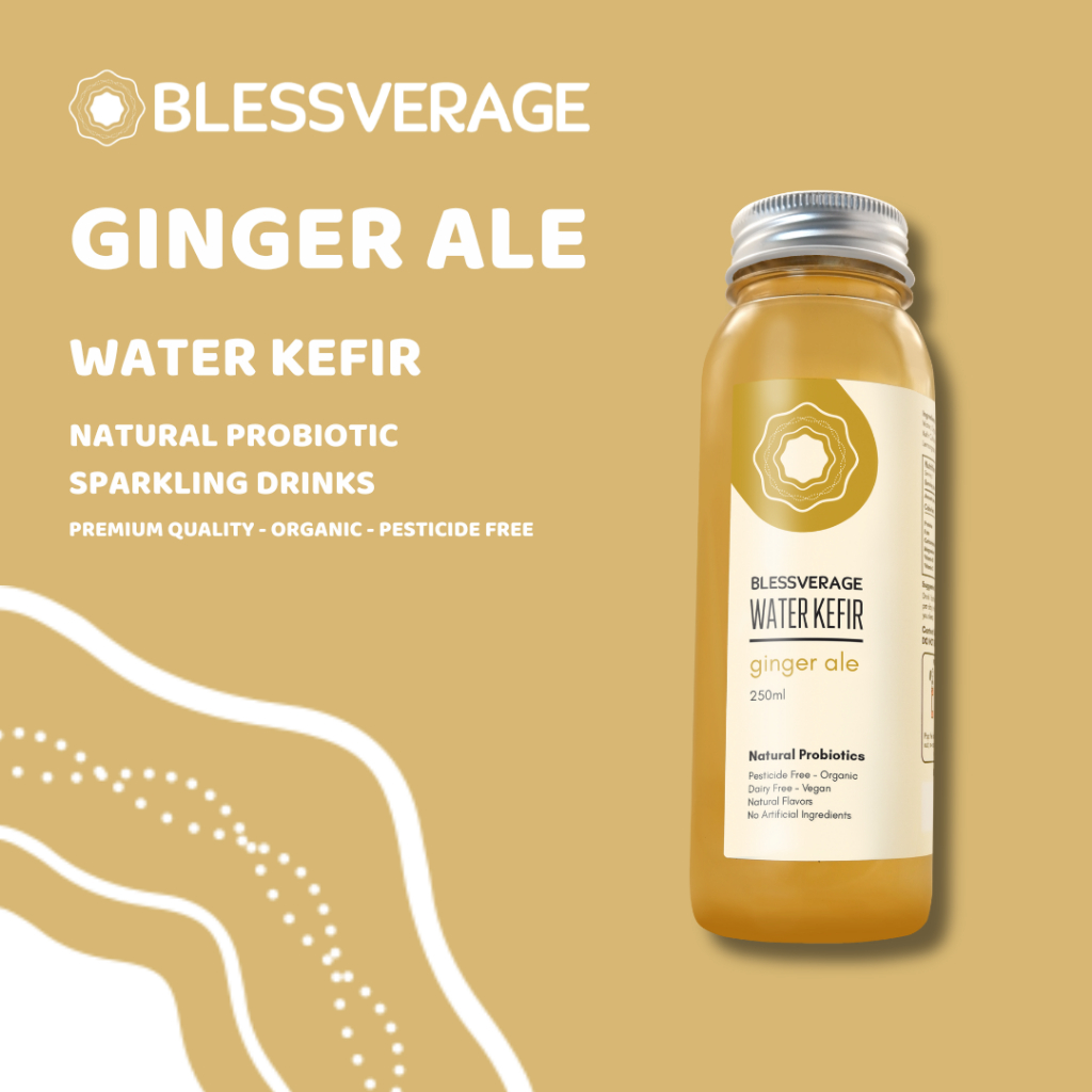 

Water Kefir - Probiotik - Premium - Organik - Bebas Pestisida - Ginger Ale