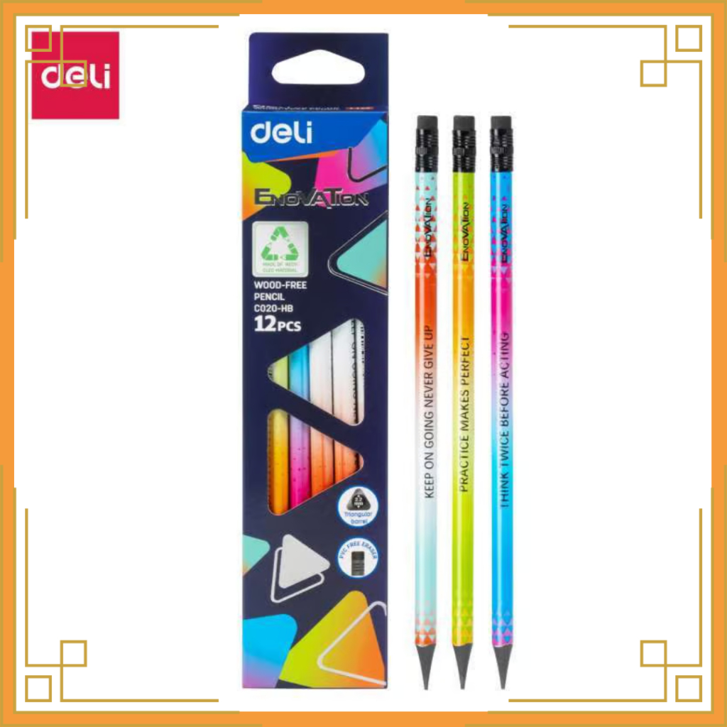 

DELI Pensil enovation Wood-free C020-2B (12pcs)