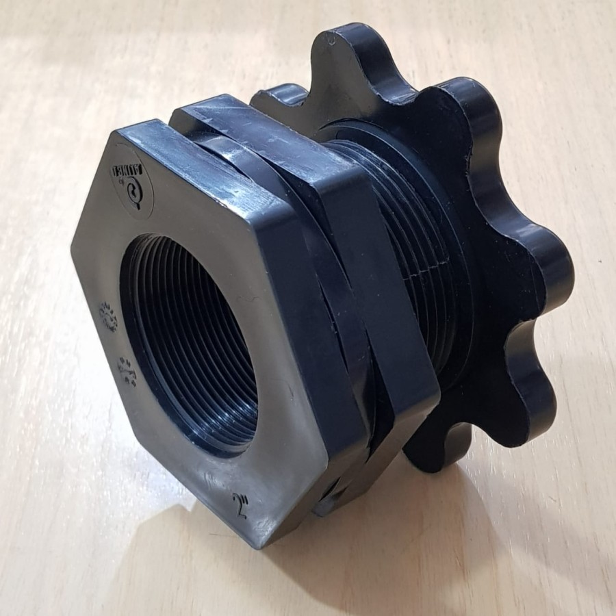 Mur Tandon 2" BISA UNTUK TANDON MPOIN Adaptor 2" MPOIN Bulkhead 2" MPOIN adaptor tandon 2" mur toren