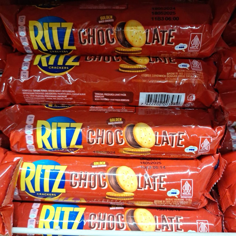 

Ritz Chocolate sandwich 91/118gram