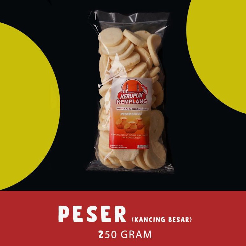 

HOT PROMO Kemplang Peser Super 25 gram