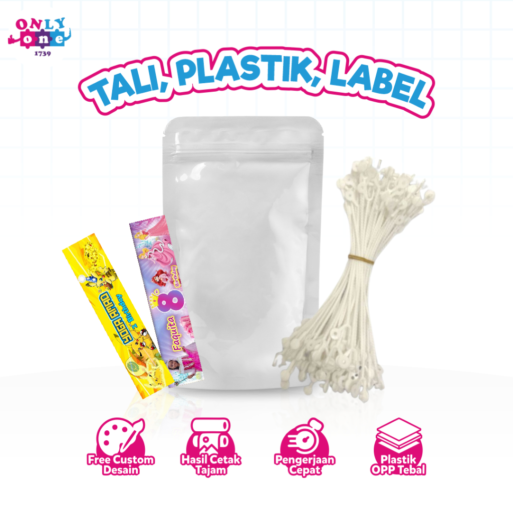 

Tali/ Plastik/ Label nya Saja