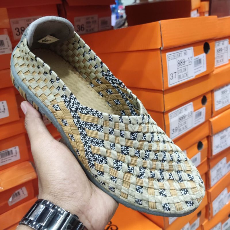 ST.MORITZ SHOES ORIGINAL❗Sepatu Rajut Wanita