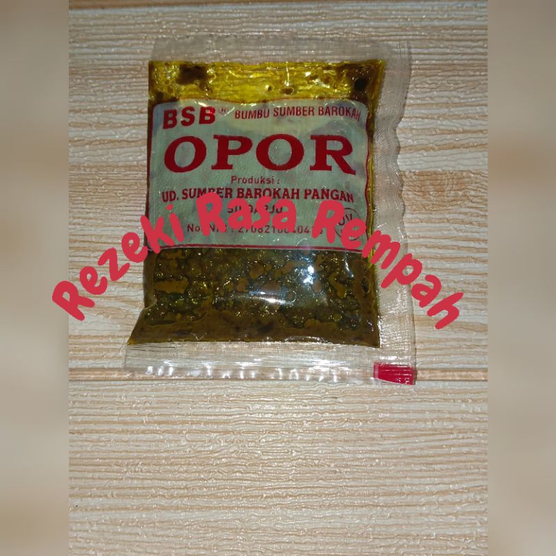 

Bumbu Masak Instant BsB opor