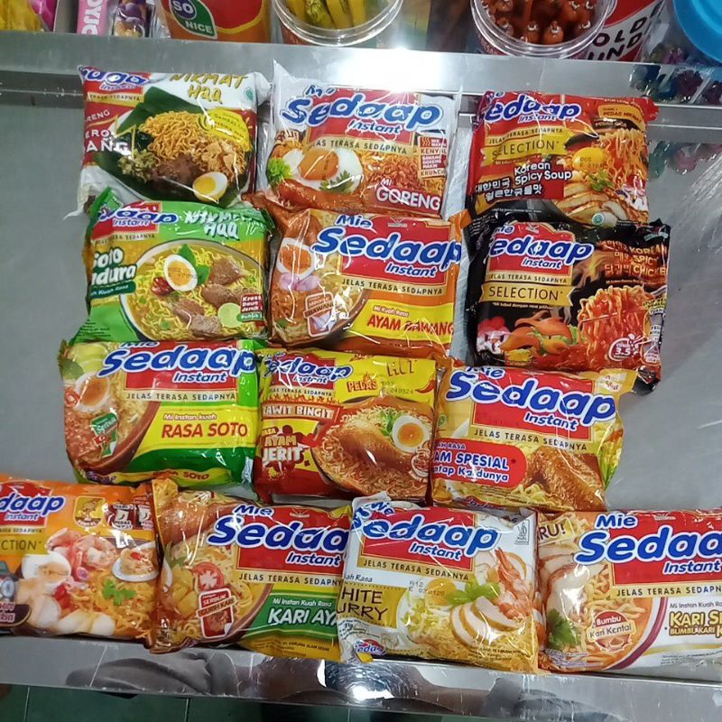 

MIE SEDAAP ALL VARIAN KUAH DAN GORENG