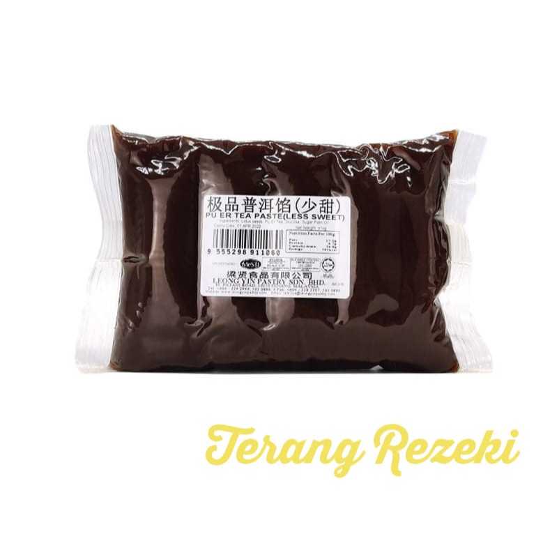 

Isian Mooncake Kue Bulan Pu Er Tea Lotus Paste LEONG YIN Lian Yong LESS SUGAR