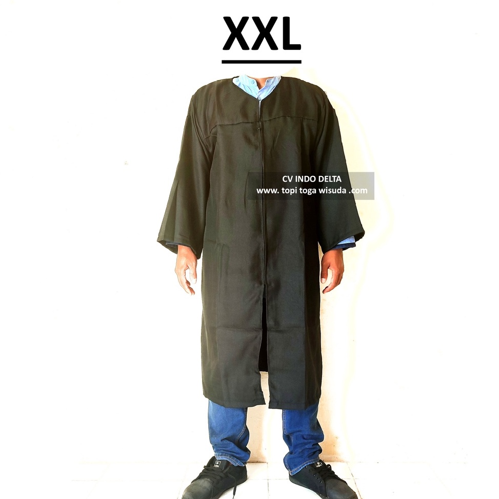 KODE Y89F JUBAH TOGA wisuda HITAM jaket toga wisuda redy ribuan pakaian baju kelulusan TK SD SMP SMA