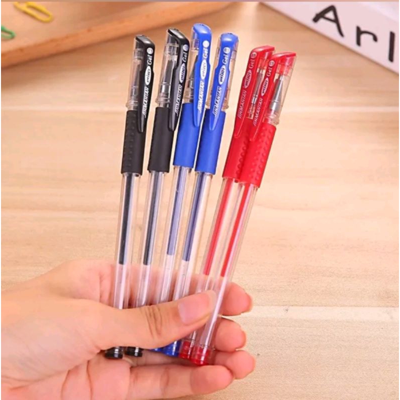 

paket hemat!!!! Beli 12pcs gratis 2refill pulpen-/Pulpen gel warna murah/Refill pen gel karakter