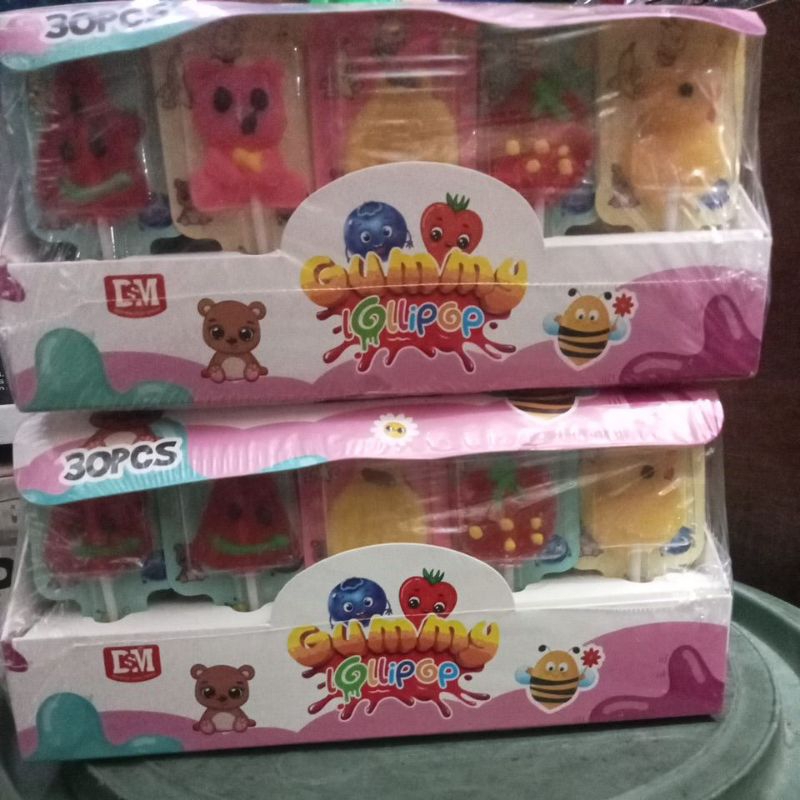 

lollipop gummy isi 30/pack
