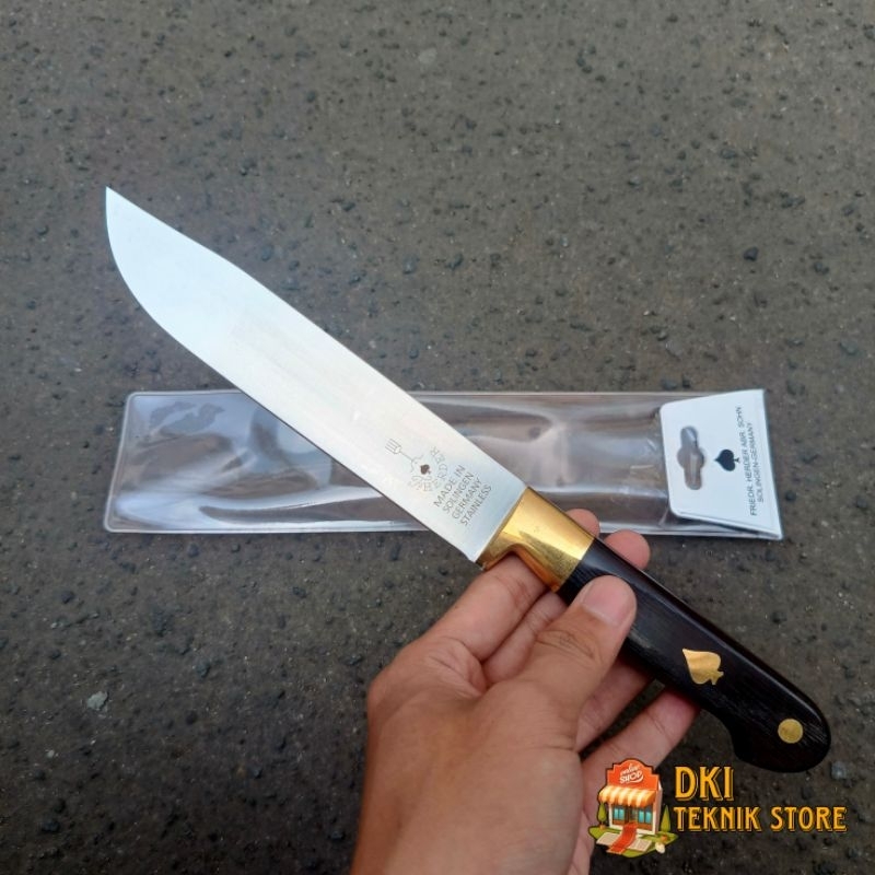 Cap Garpu Pisau Solingen 7 Inch Bilah 18 Cm Original Germany
