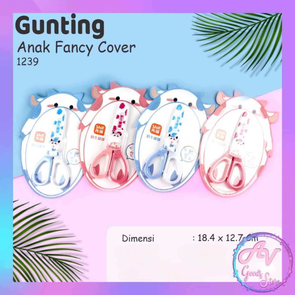 

Gunting + Cover Fancy / Gunting Karakter + Tutup / Gunting Lucu