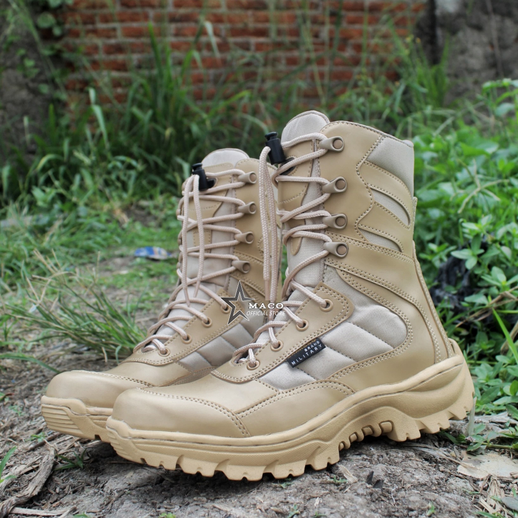 SEPATU PDL POL PP SEPATU PDL GUNUNG PDL GURUN SEPATU BOOTS PDL TERLARIS