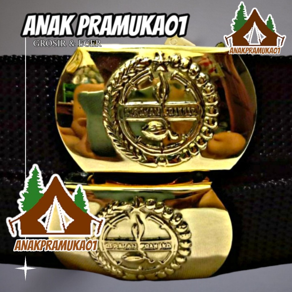 sabuk pembina pramuka / ikat pinggang pembina pramuka / sabuk pembina pramuka