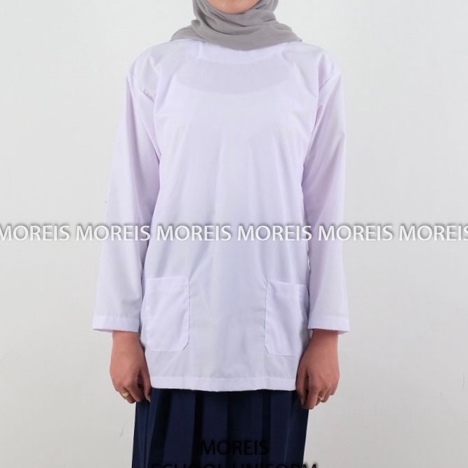 Model Terpopuler  Seragam Sekolah Baju Kurung SD SMP SMA MTs MA Baju Putih Kurung Padang Muslim Anak