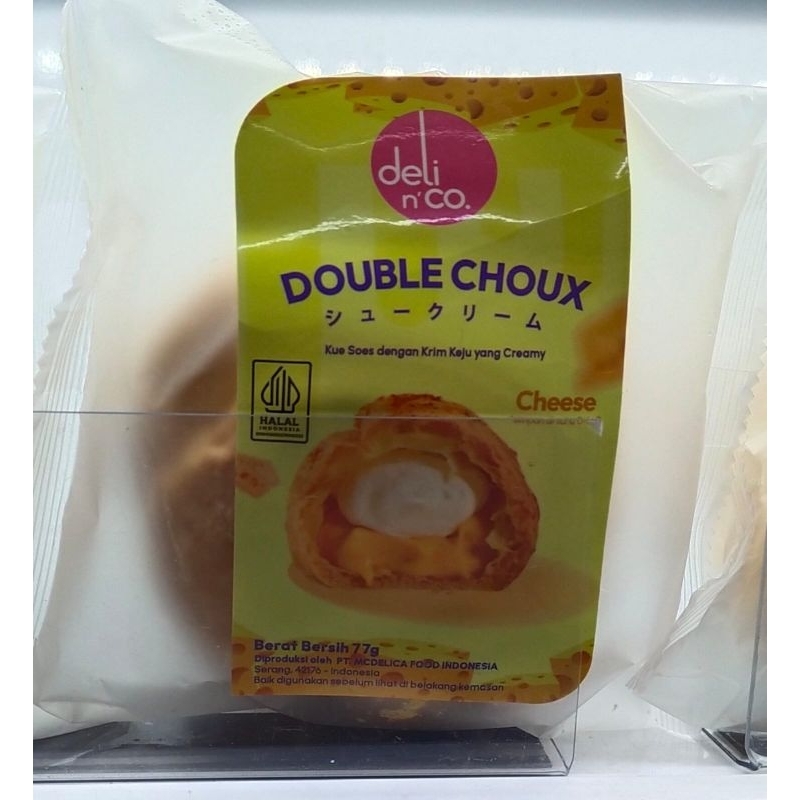 

Kue Soes Double Choux Rasa Keju 77gr