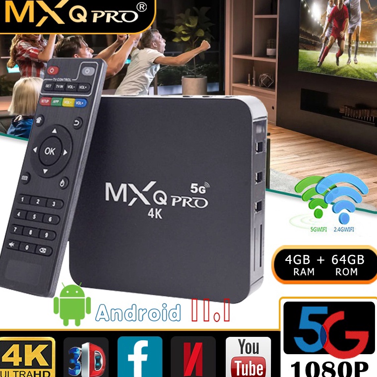 Penjualan Terbanyak android tv box ram 4gb android 11 OS 5G 4gb64gb  8gb128gb Stb 4K Ultra HD Free S