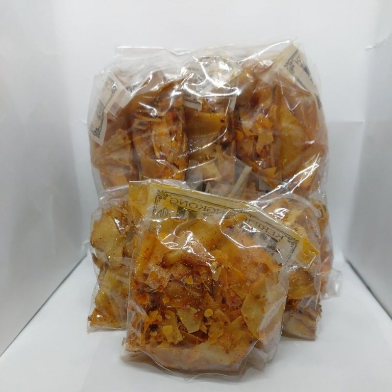 

Keripik Singkong Pedas Isi 10pc