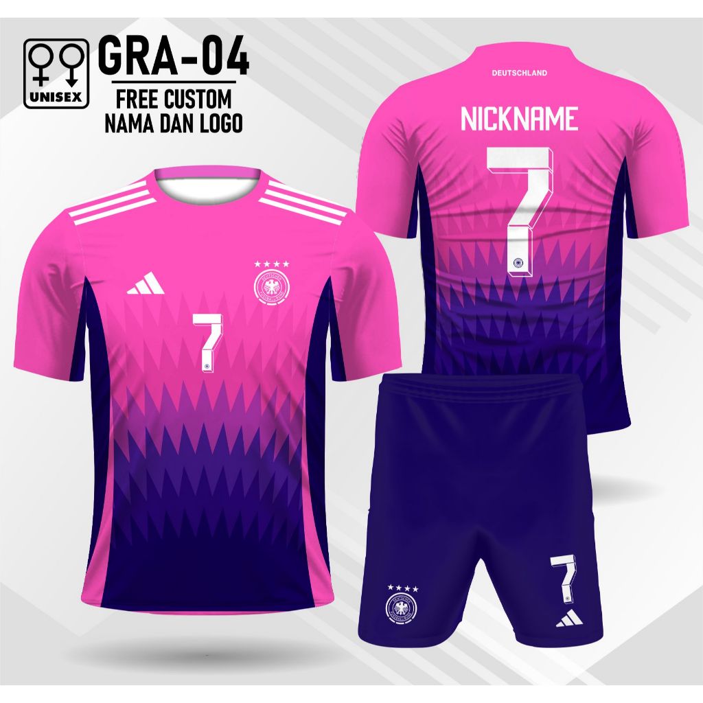 jersey timnas jerman away piala eropa 2024 baju bola timnas jerman piala eropa 2024