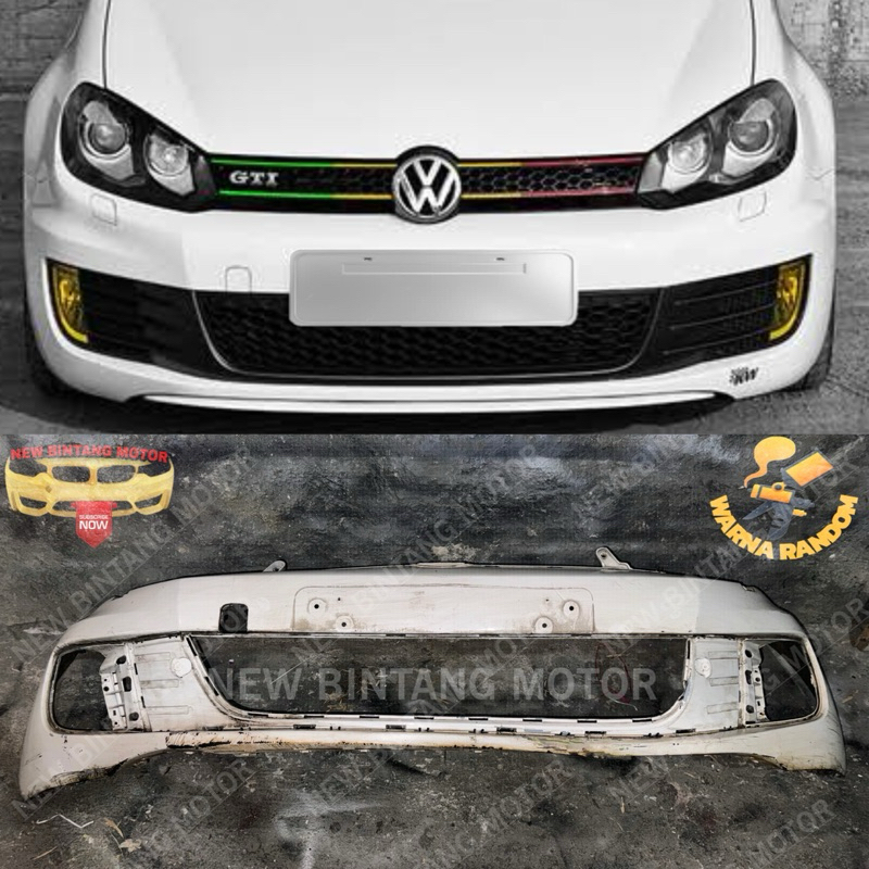 Bumper depan vw golf volkswagen golf MK6 GTI original