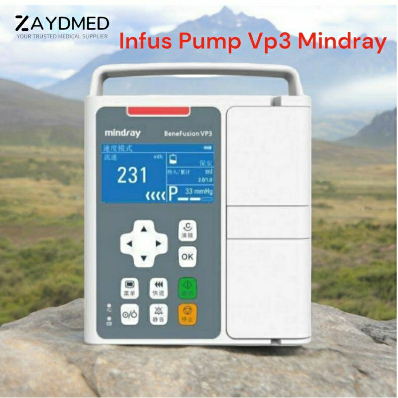 Infus Pump Vp3 Mindray/ Infus Pump Mindray Benefusion Vp3