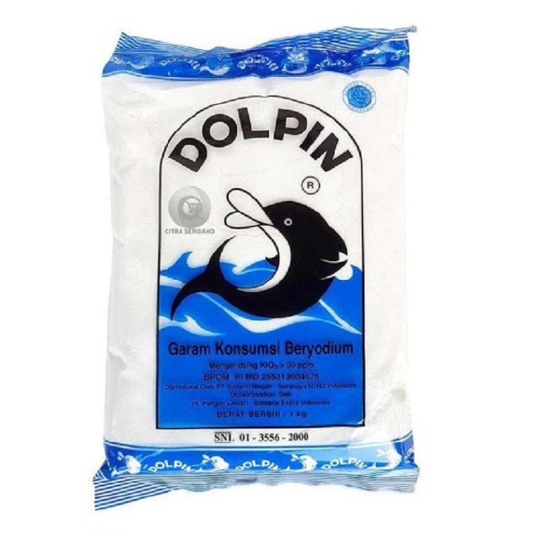 

garam halus dolpin 1 kg