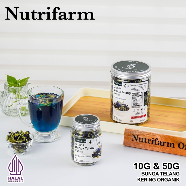 

COD HIGH QUALITY TEH BUNGA TELANG KERING PREMIUM ORGANIK UNGU GRADE A 10 GRAM & 50 GRAM