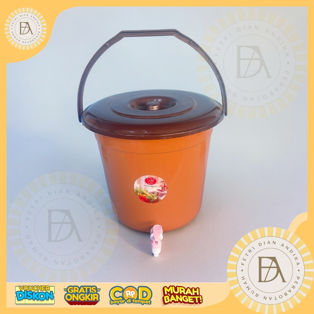 Tempat Cuci Tangan / Tong Kran / Galon Kran 6.5 Galon