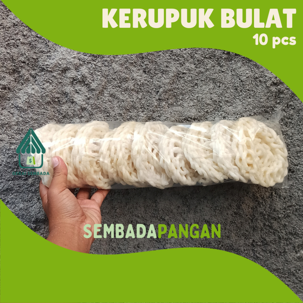 

Kerupuk Bulat isi 10 pcs - GERAI SEMBADA