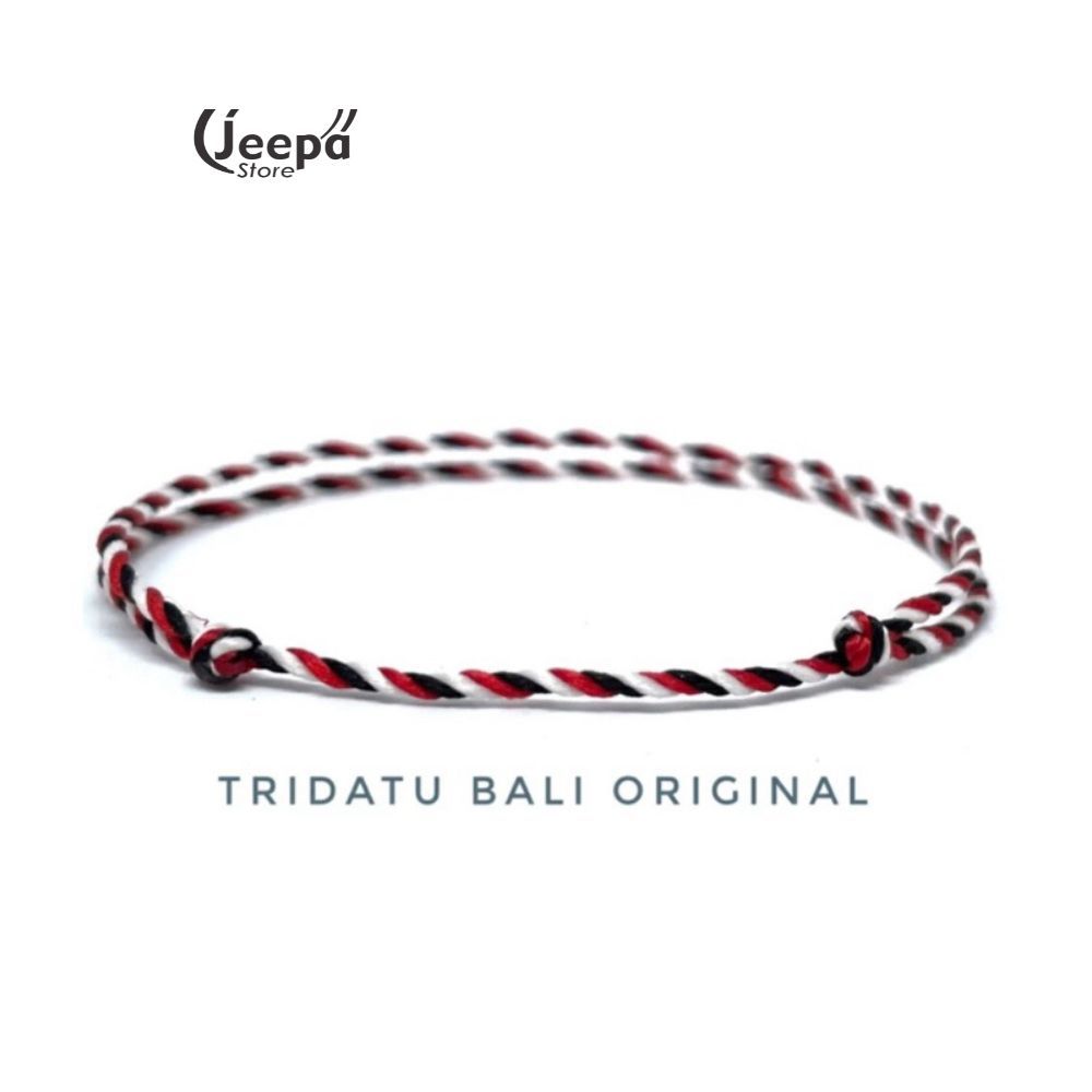 Gelang Tridatu | Gelang Tali Khas Bali Wanita Pria Original