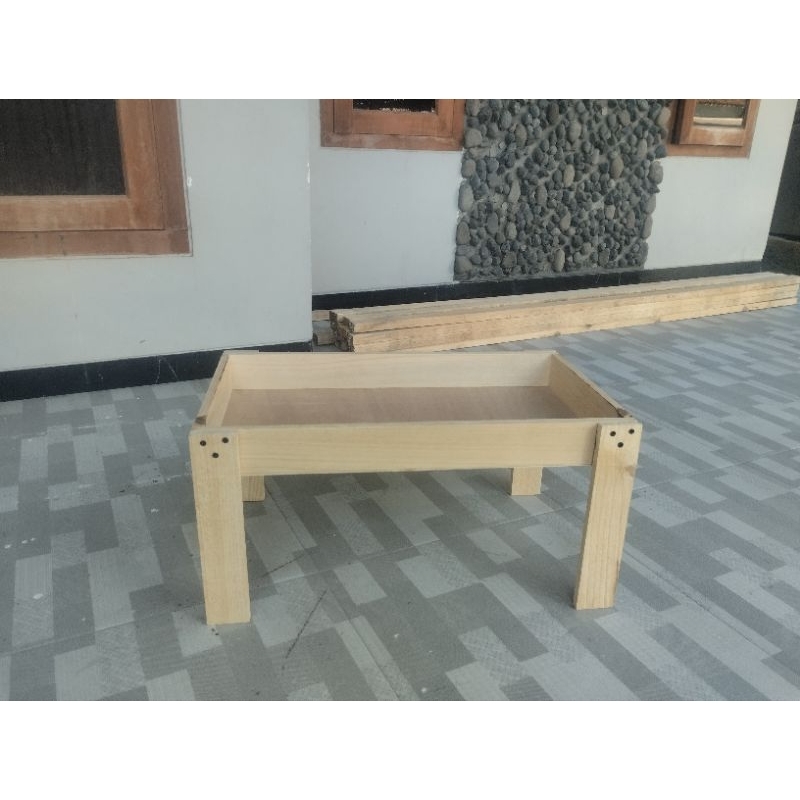 Mainan Edukasi Anak Meja Pasir Kayu / Tempat Bermain Pasir Kinetik / Meja Pasir / Mainan Pasir