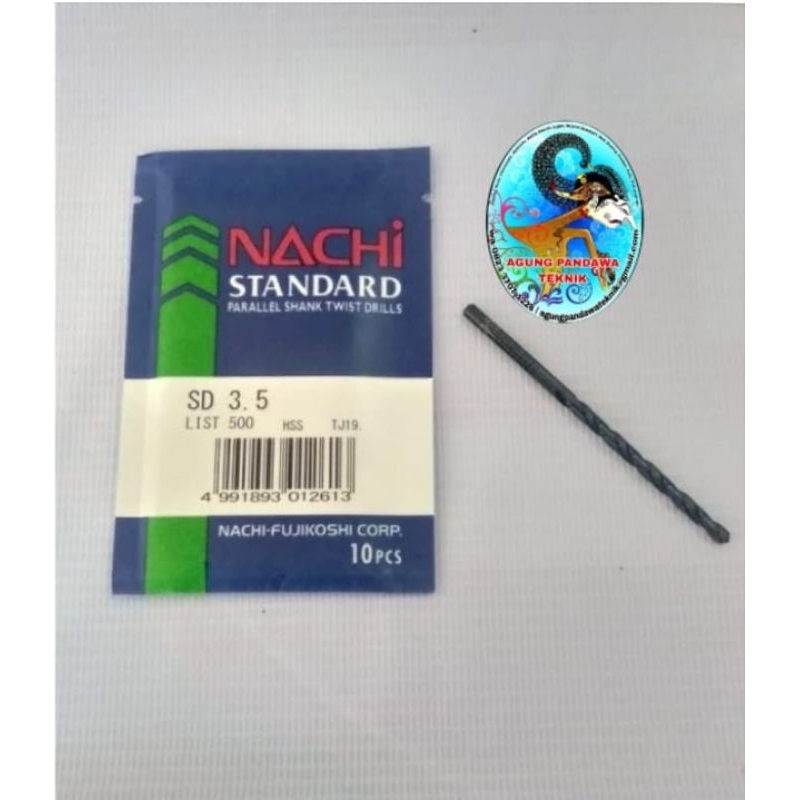 NACHI Mata Bor besi 3mm