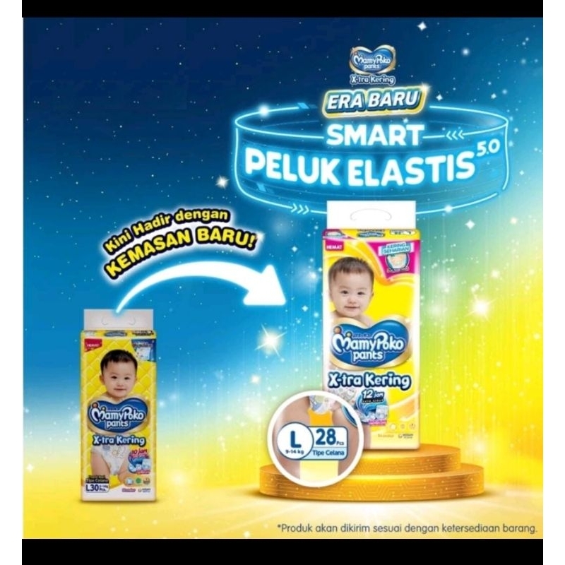 Mamypoko Pants Xtra kering  L8 L28 XL7