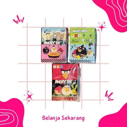 

Notebook Mini/Saku Karakter Angry Bird