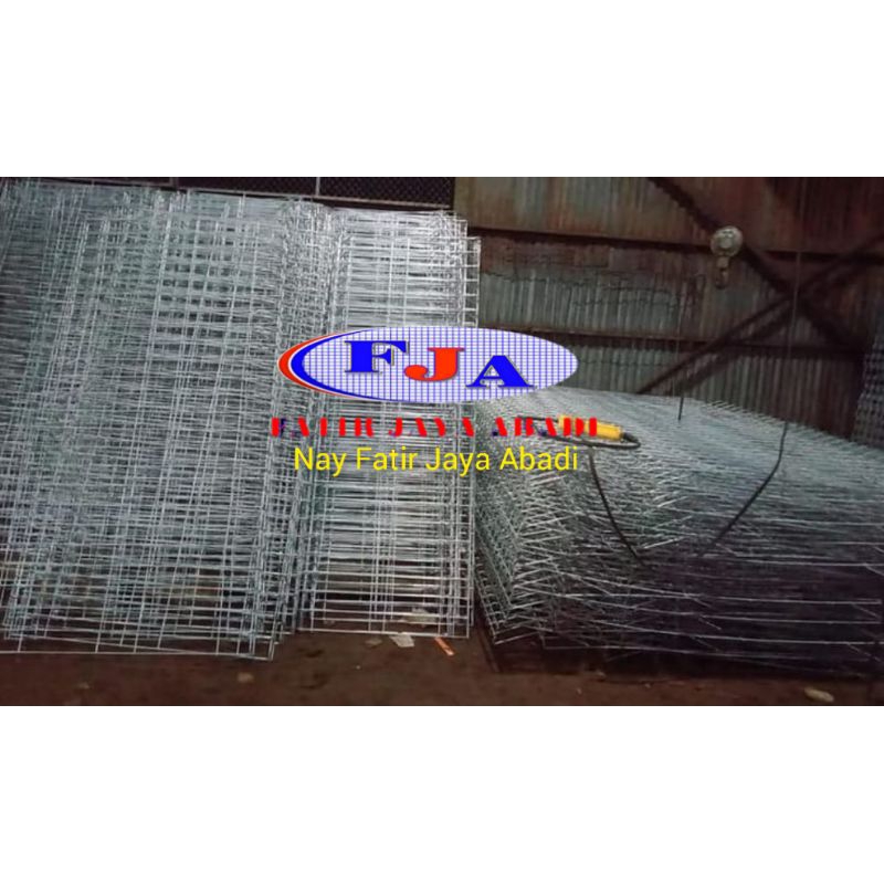 pagar BRC T.175 x L.240 x Dia 8 mm Hot Dip Galvanized