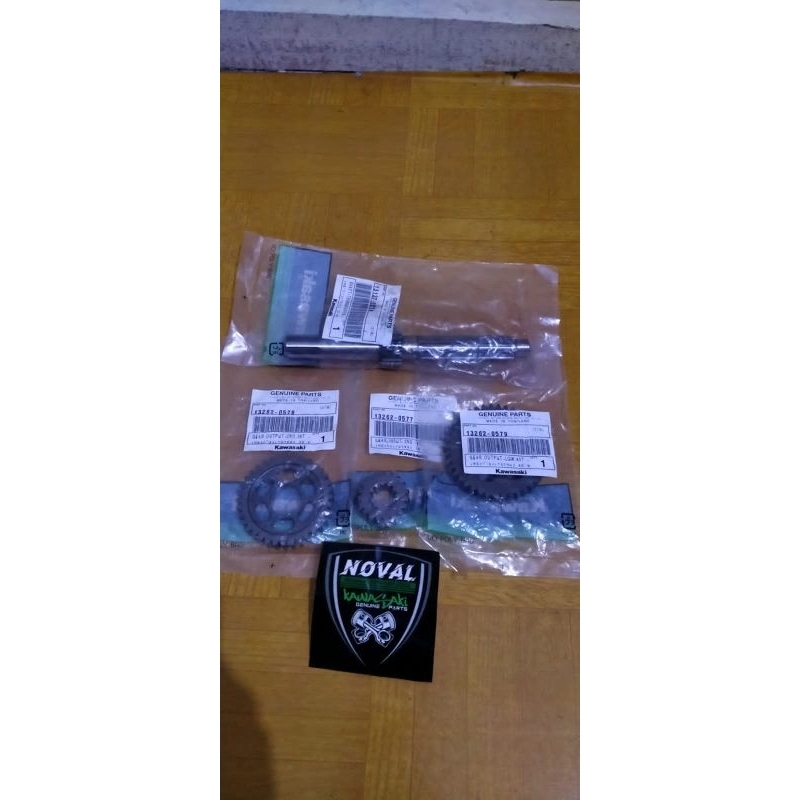 GEAR RASIO GIGI RASIO SET KLX 140 ORIGINAL