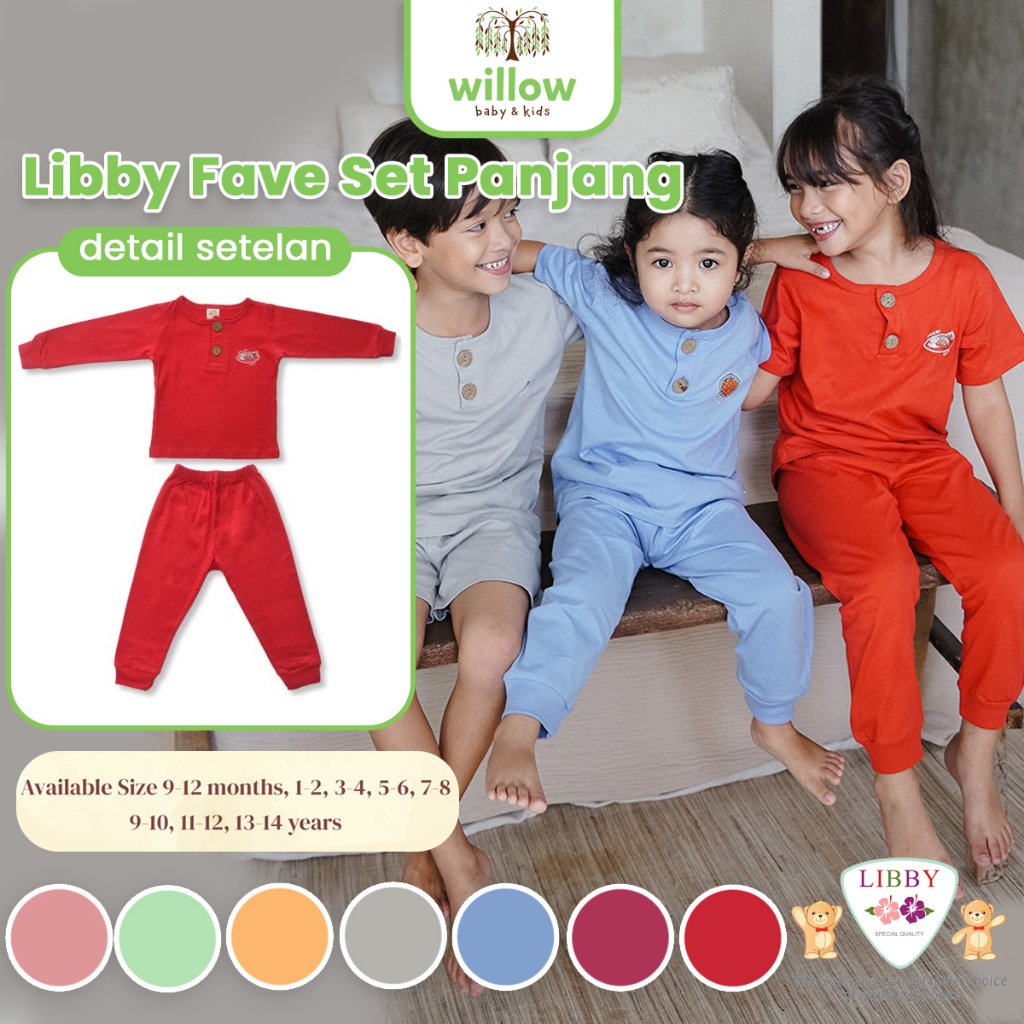 Baju Setelan Anak - Libby Fave Set Panjang