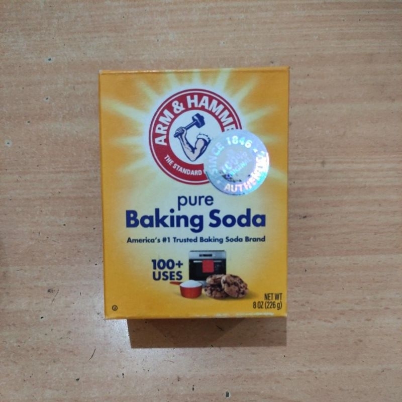 

BAKING SODA ARM & HAMMER 226 GRAM (KECIL)